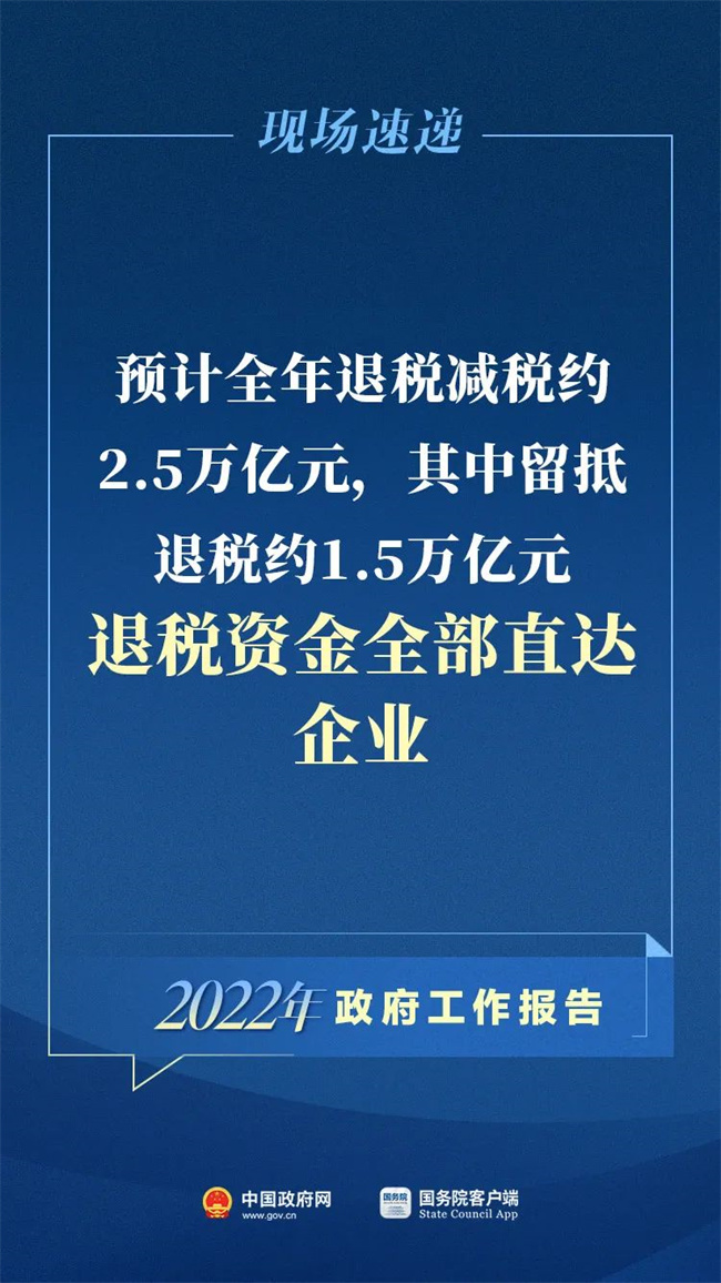 刚刚！政府工作报告现场传来这些重磅消息！